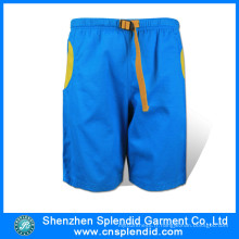 Fabricant en Chine Wholesale Sportswear Twill Cargo Six Pocket Blue Bermuda Shorts